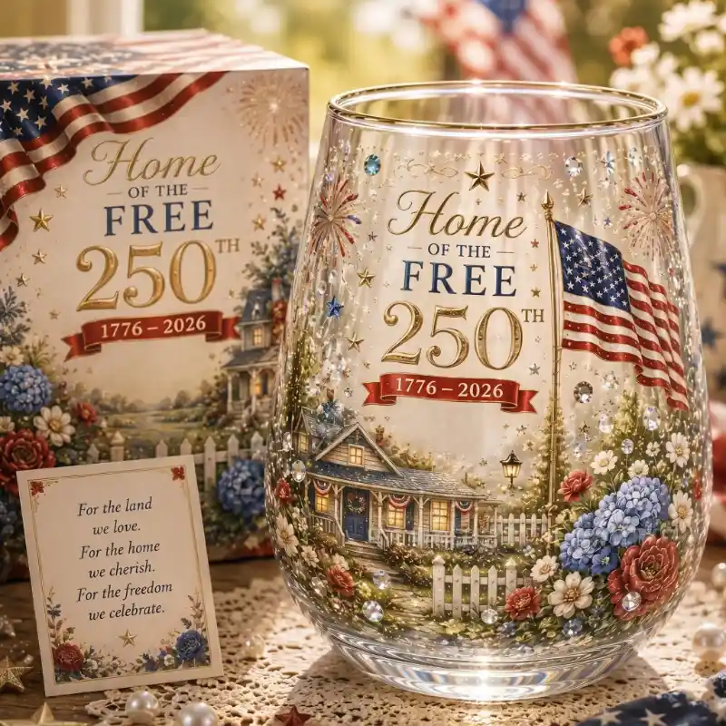 Limited Edition USA 250th Anniversary Commemorative Glass Collection